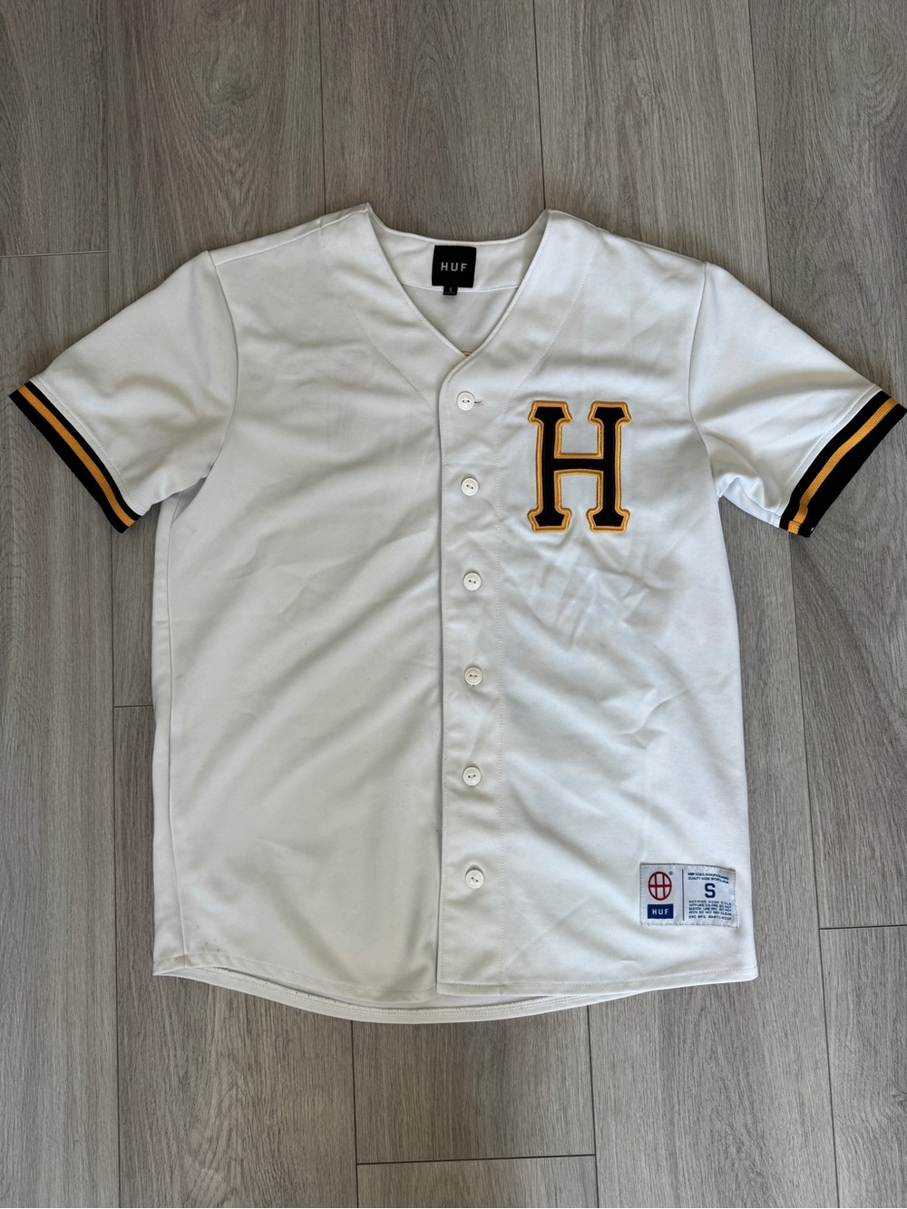 Mens HUF Baseball Jersey
